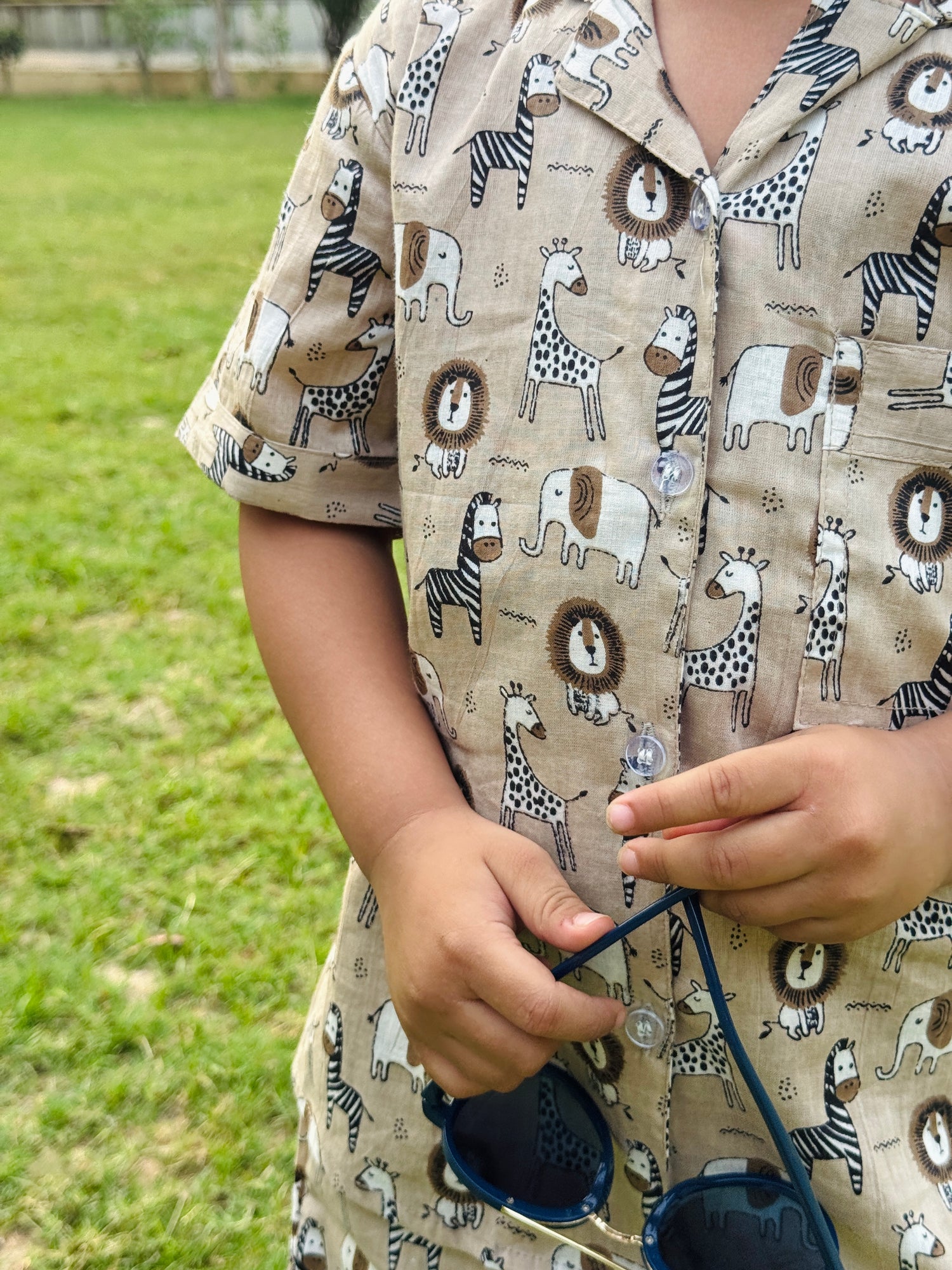 Wild Safari Adventure Cotton nightwear Set