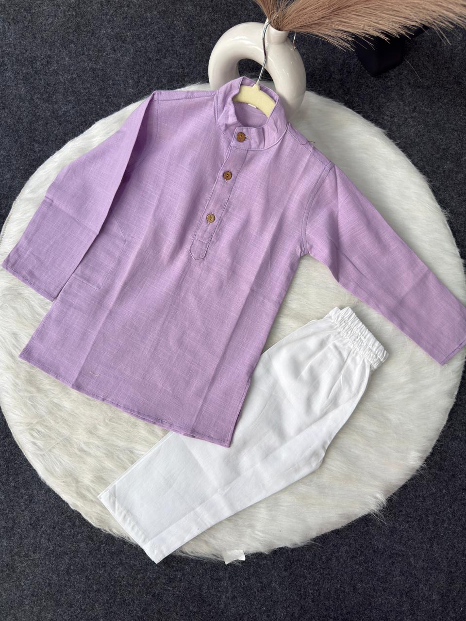 Kurta pajama lavender