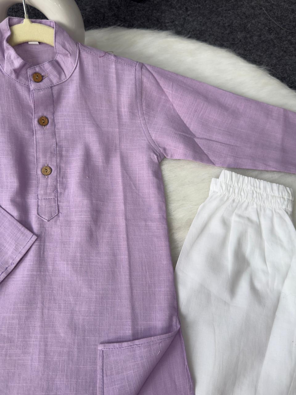 Kurta pajama lavender