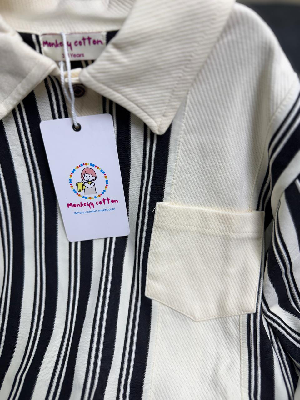 Full sleeve striped t-shirt