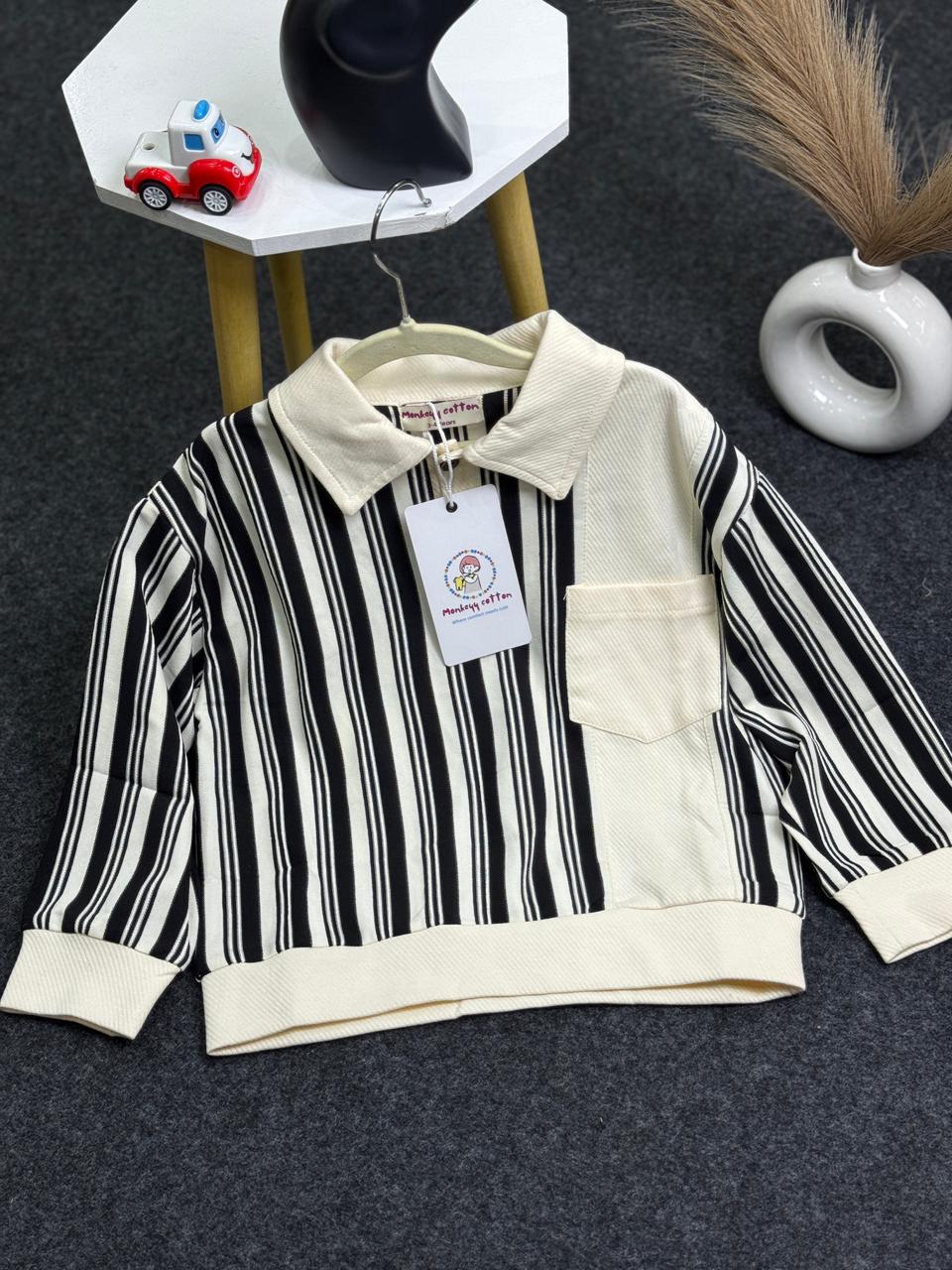 Full sleeve striped t-shirt