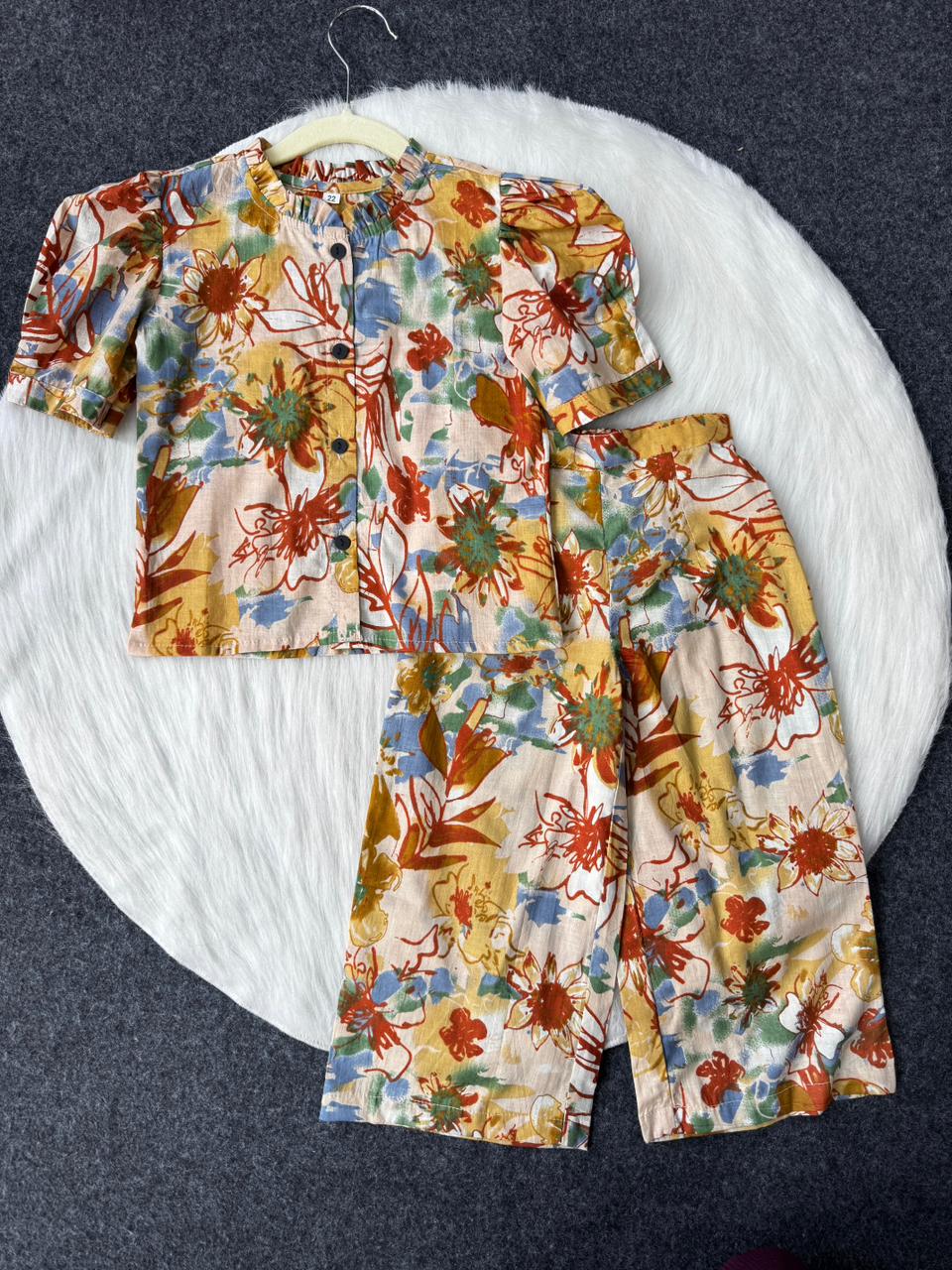 Cotton Mix flower print