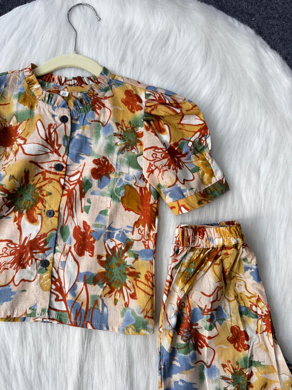 Cotton Mix flower print