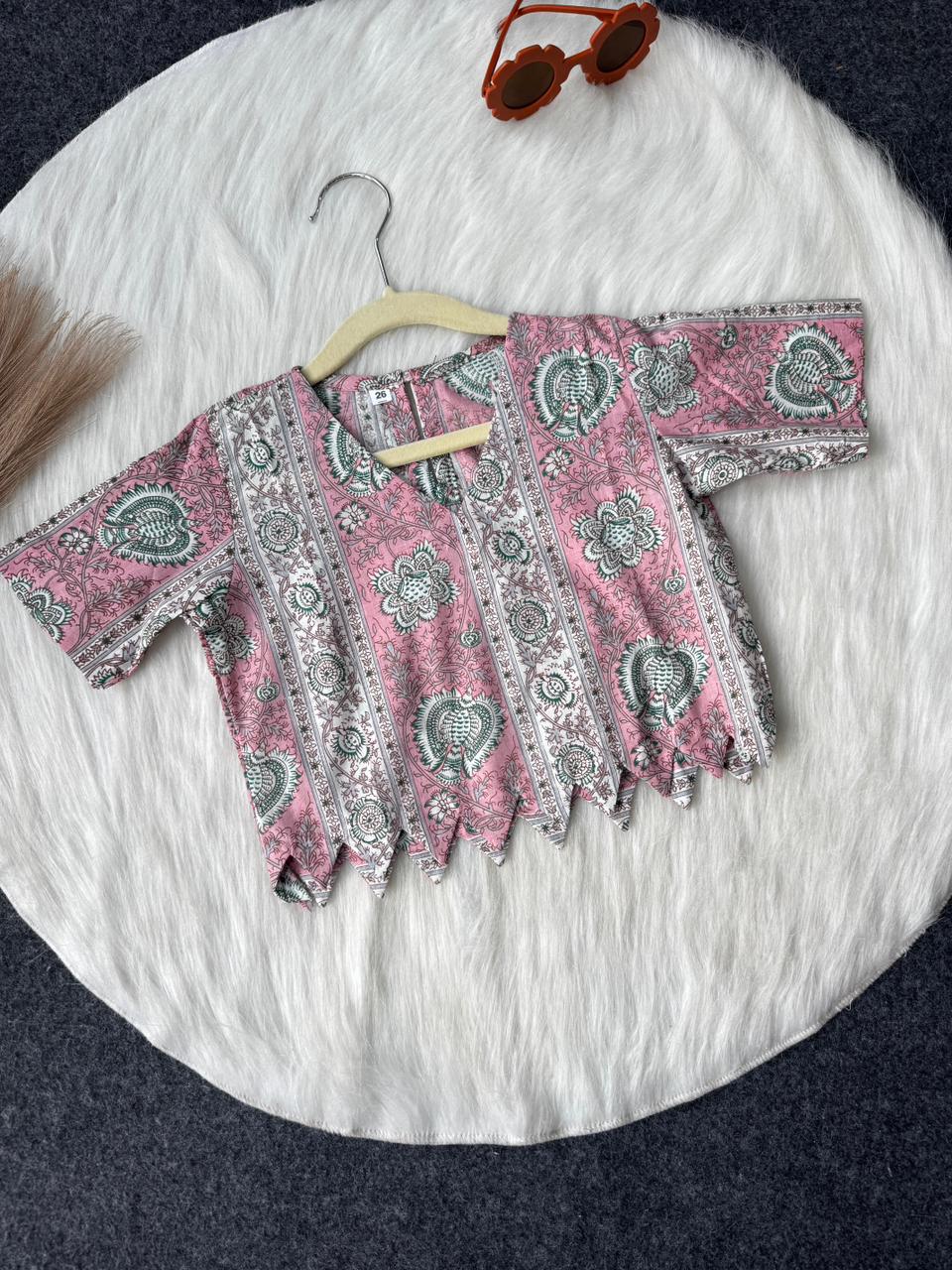 Cotton Zig-zag co-ord set
