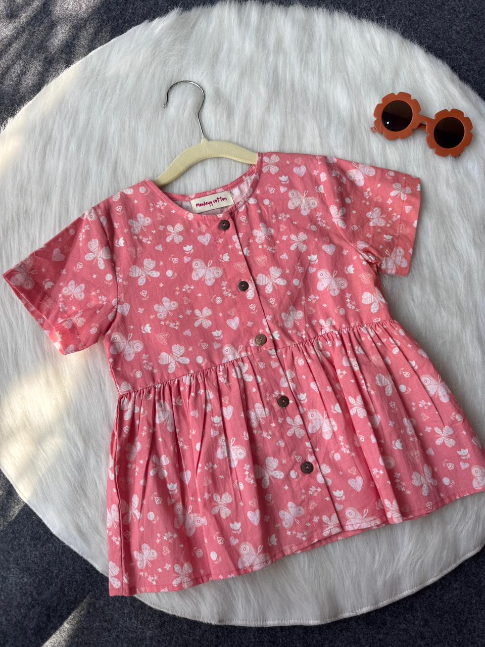 Floral Cotton Top & Pants Set – Soft Summer Co-Ord Outfit