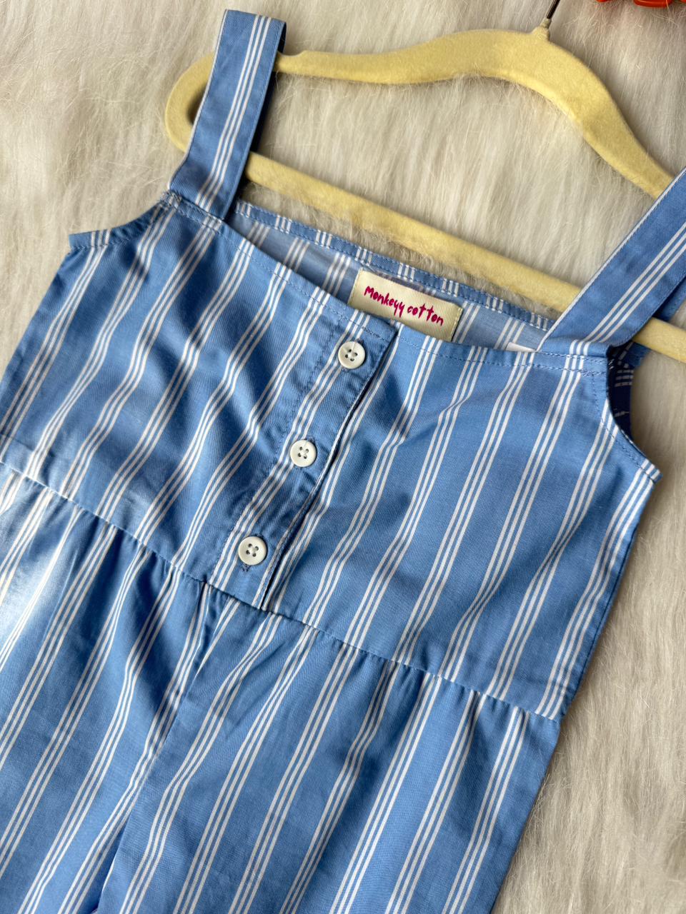 Cotton Poplin Jumpsuit