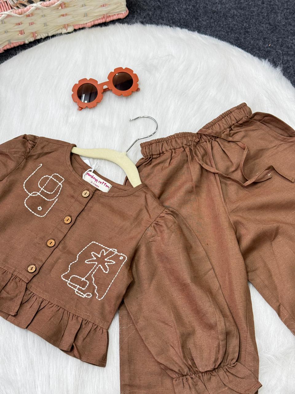 Cotton Linen Co-ord set