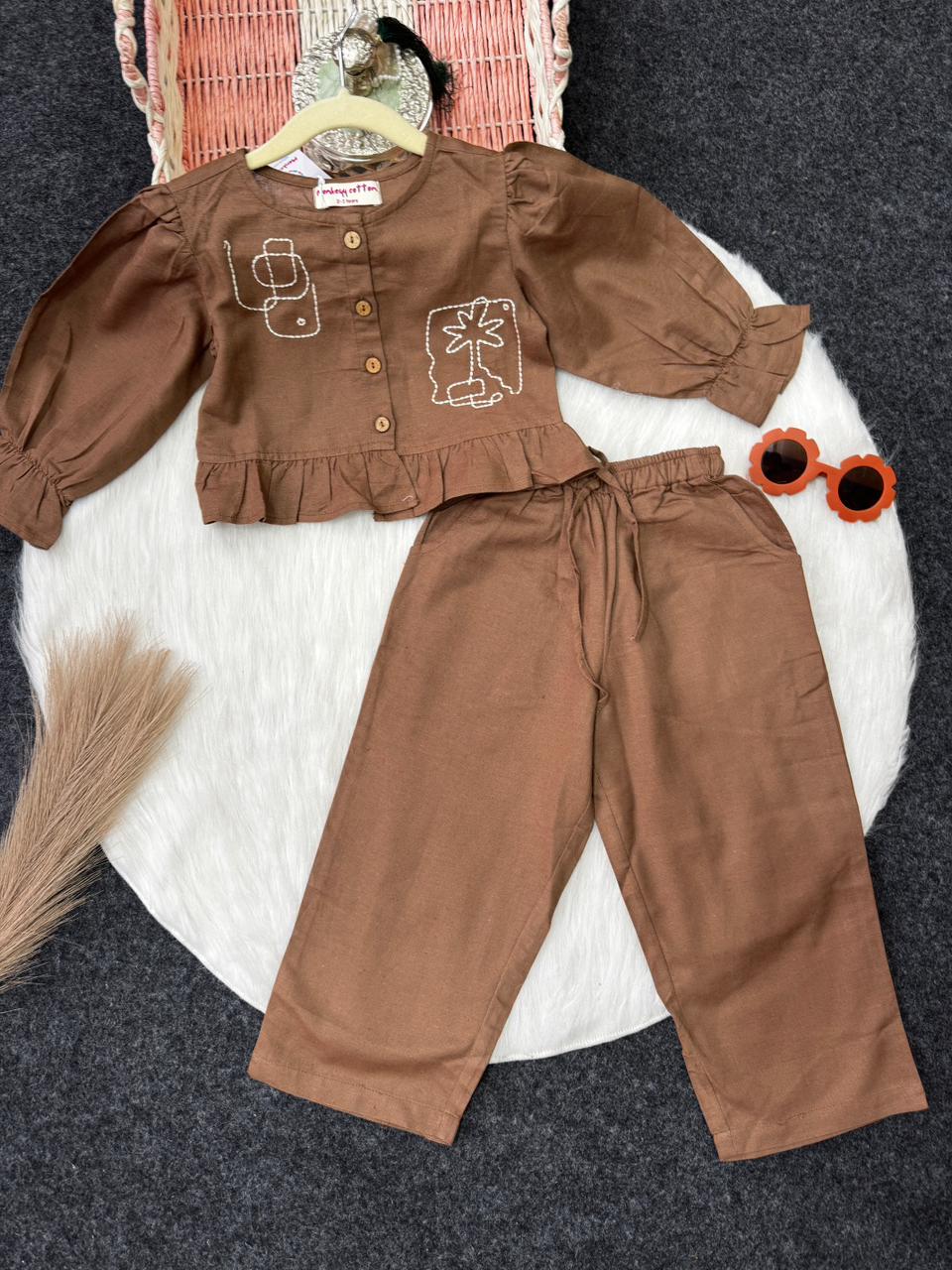 Cotton Linen Co-ord set