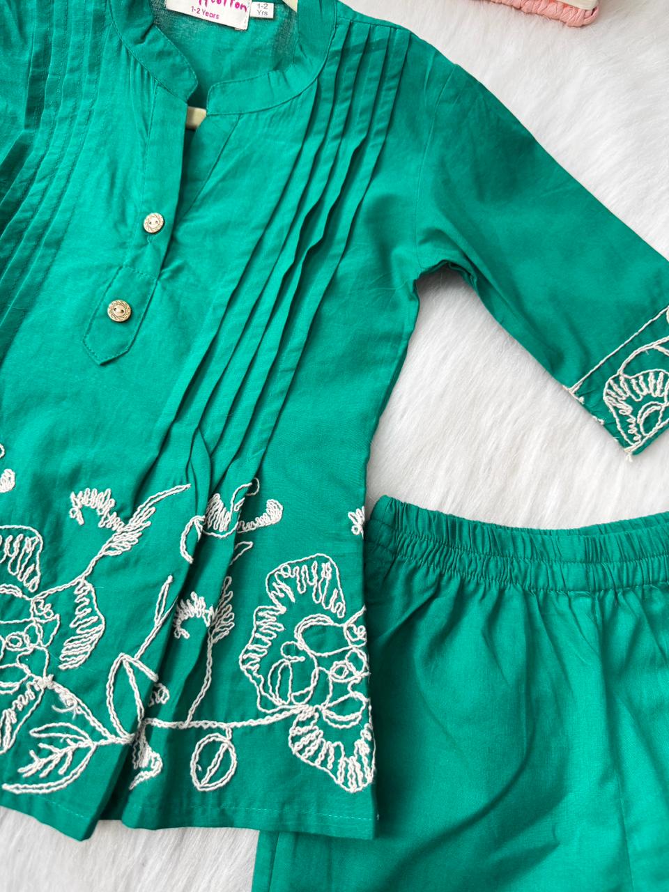 asthetic co-ord set green